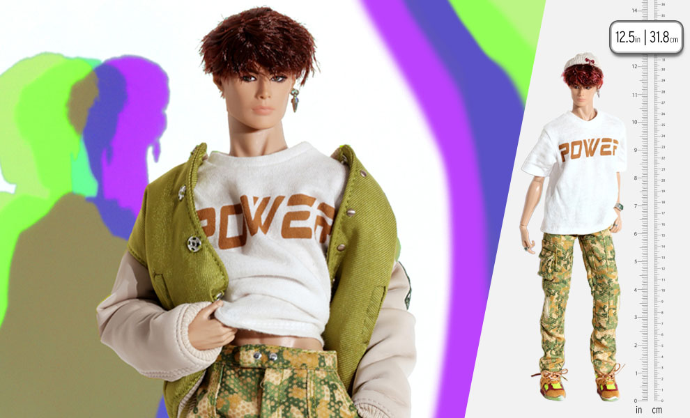 Gallery Feature Image of Power Vibes - Tae Min Jee™ Collectible Doll - Click to open image gallery