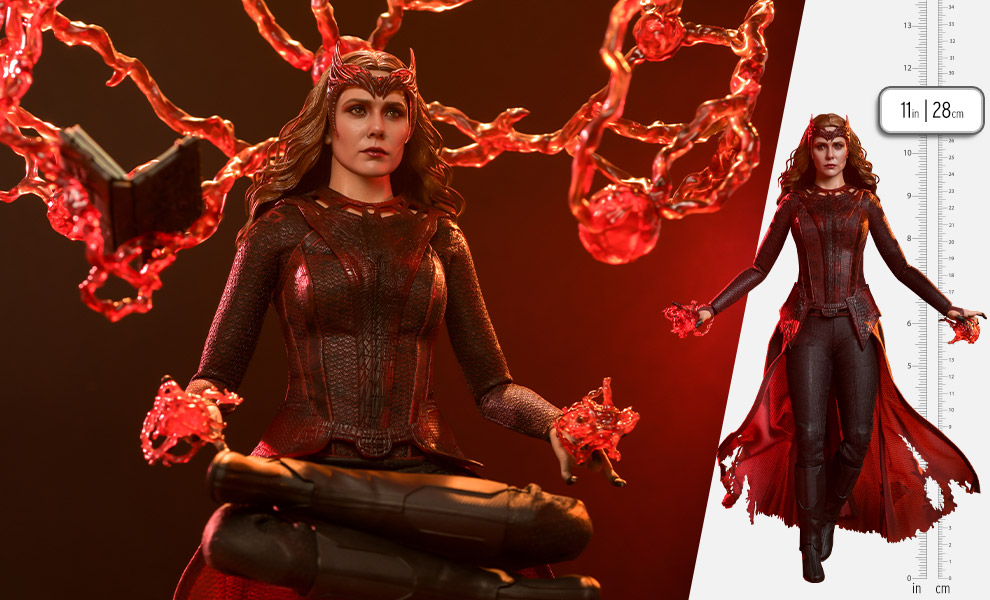 Gallery Feature Image of The Scarlet Witch (Deluxe Version) Sixth Scale Figure - Click to open image gallery