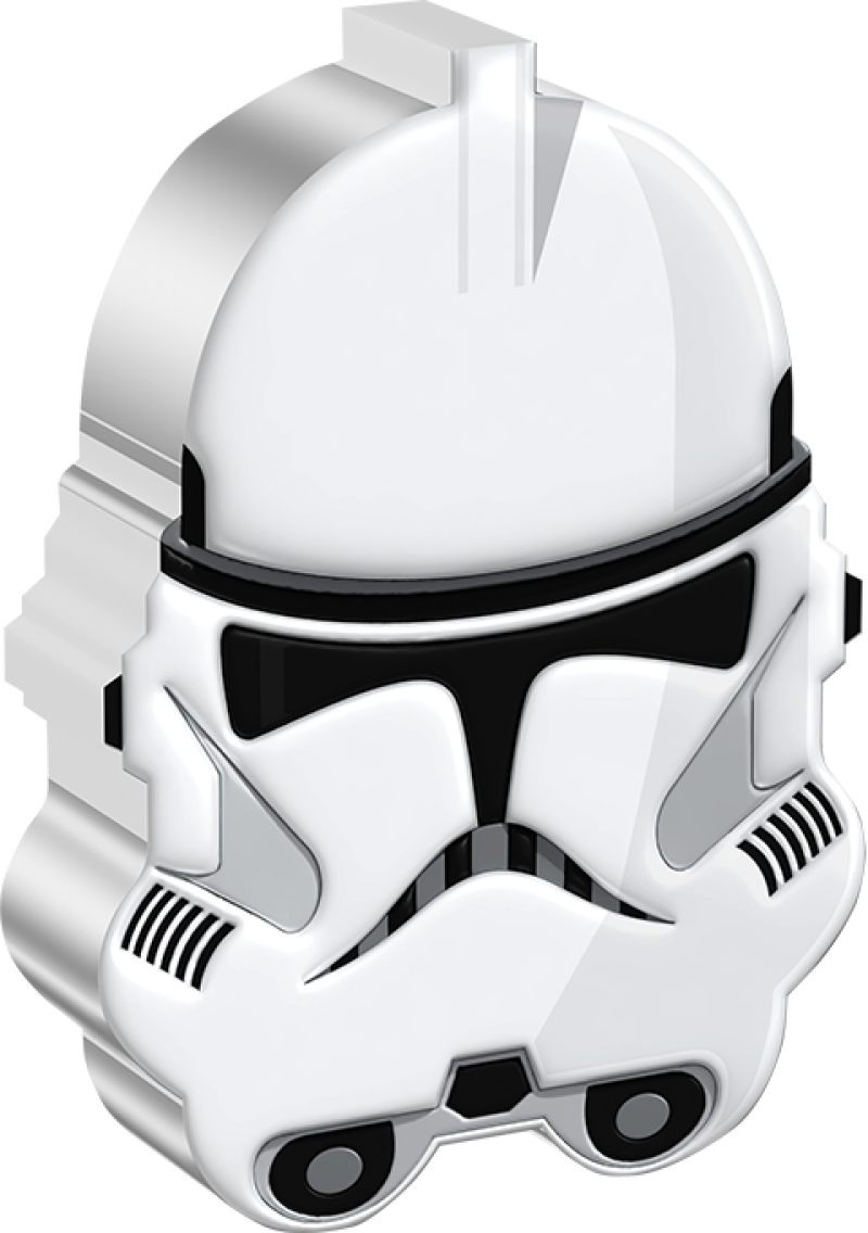 Clone Trooper Phase II 1oz Silver Coin Silver Collectible by New Zealand Mint