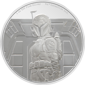 Bo-Katan Kryze 1oz Silver Coin Silver Collectible