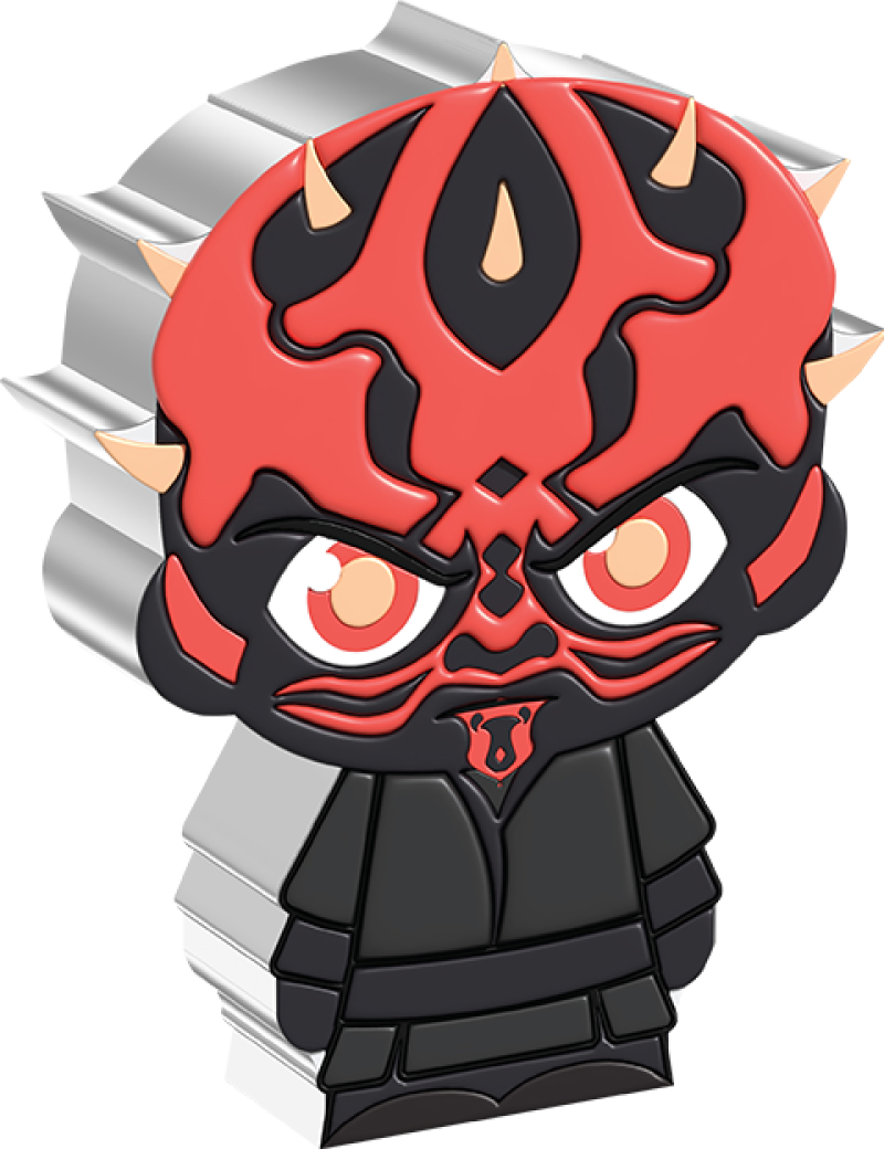 Darth Maul 1oz Silver Coin Silver Collectible by New Zealand Mint