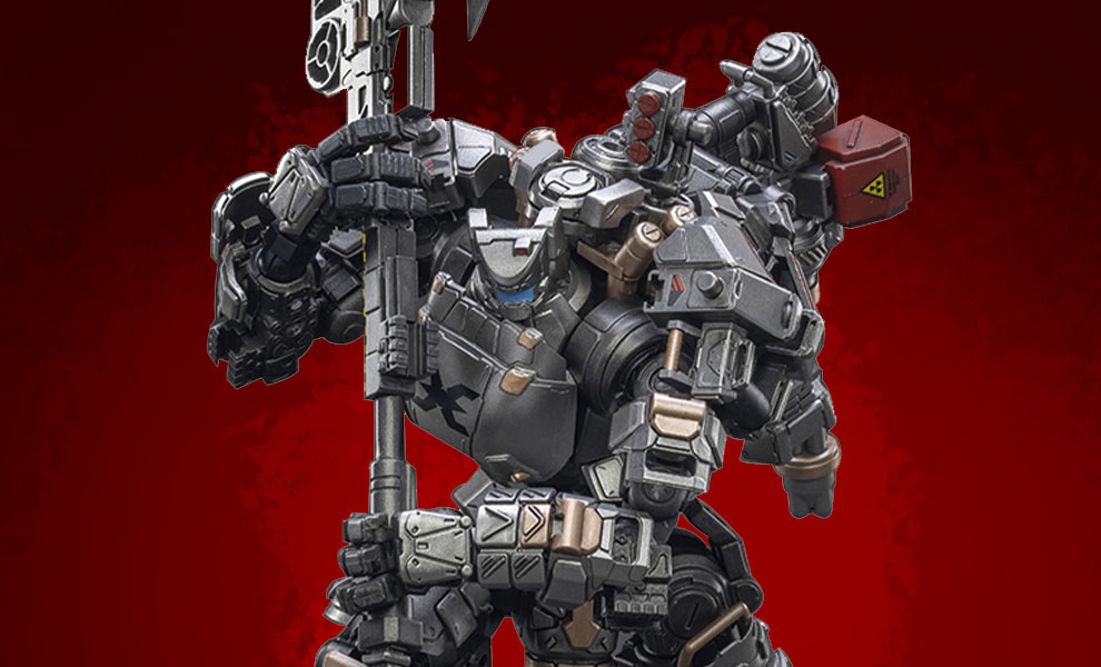 Gallery Feature Image of Steel Bone 09 Fighting Mecha (Silver Guardian) Collectible Figure - Click to open image gallery