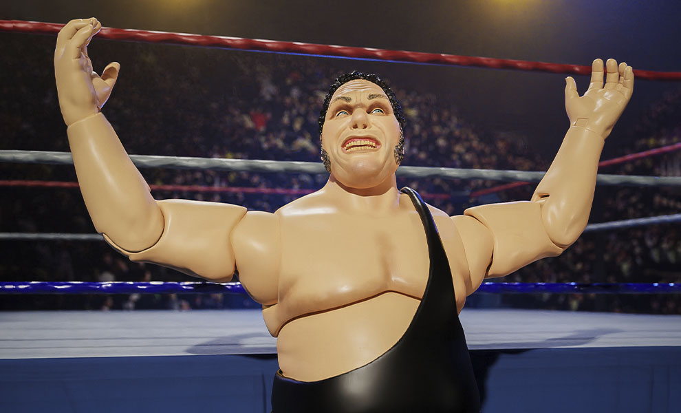 Gallery Feature Image of Andre the Giant (Black Singlet) Action Figure - Click to open image gallery
