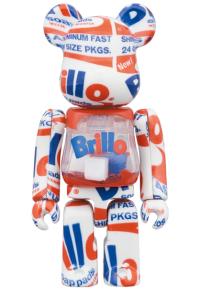 Gallery Image of Be@rbrick Andy Warhol "Brillo" 2022 100% & 400% Bearbrick