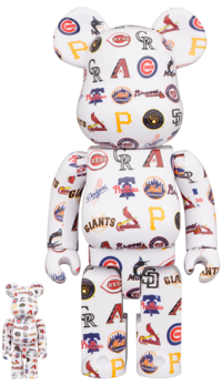 Gallery Image of Be@rbrick MLB National League 100% and 400% set Bearbrick