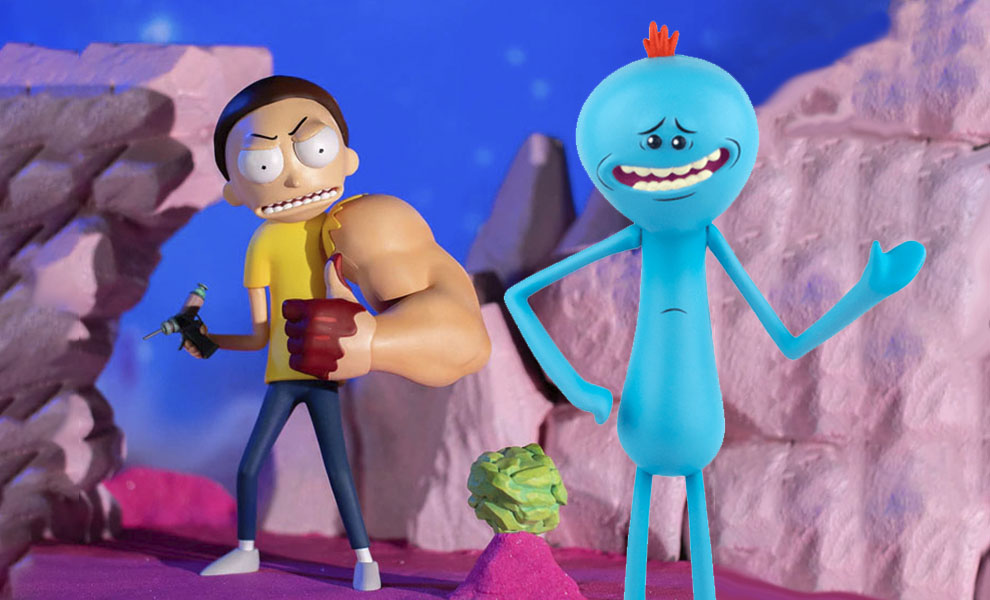Gallery Feature Image of Rick & Morty Series 2 Sixth Scale Figure Set - Click to open image gallery