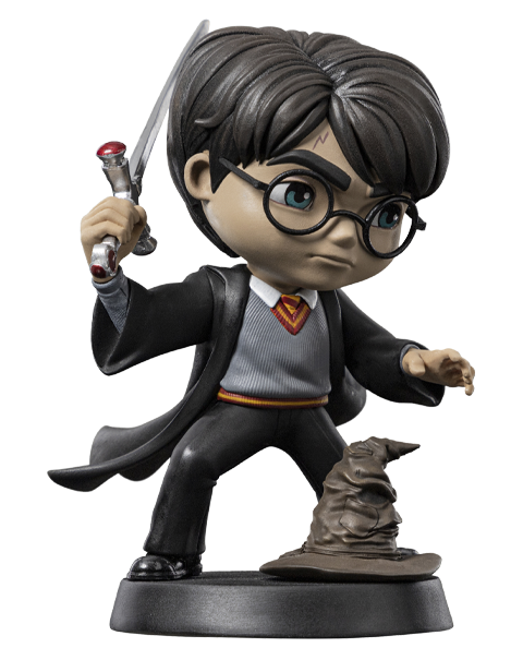 Iron Studios Harry Potter with Sword of Gryffindor Mini Co. Collectible Figure