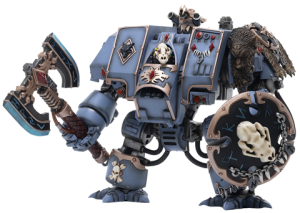 Space Wolves Venerable Dreadnought Brother Hvor Collectible Figure