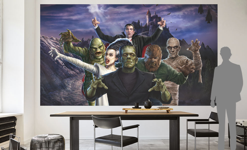 Gallery Feature Image of Universal Monsters Mural Mural - Click to open image gallery