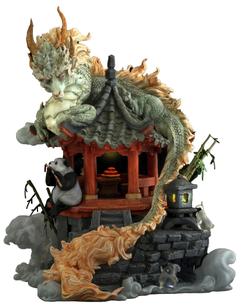 Kinetiquettes Dragon’s Lullaby Diorama