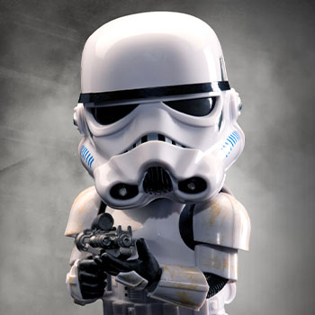 Star Wars Stormtrooper EAA-164 Action Figure - 6-Inch Collectible With Blaster Accessories