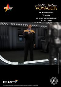 Gallery Image of Lt. Commander Tuvok Sixth Scale Figure