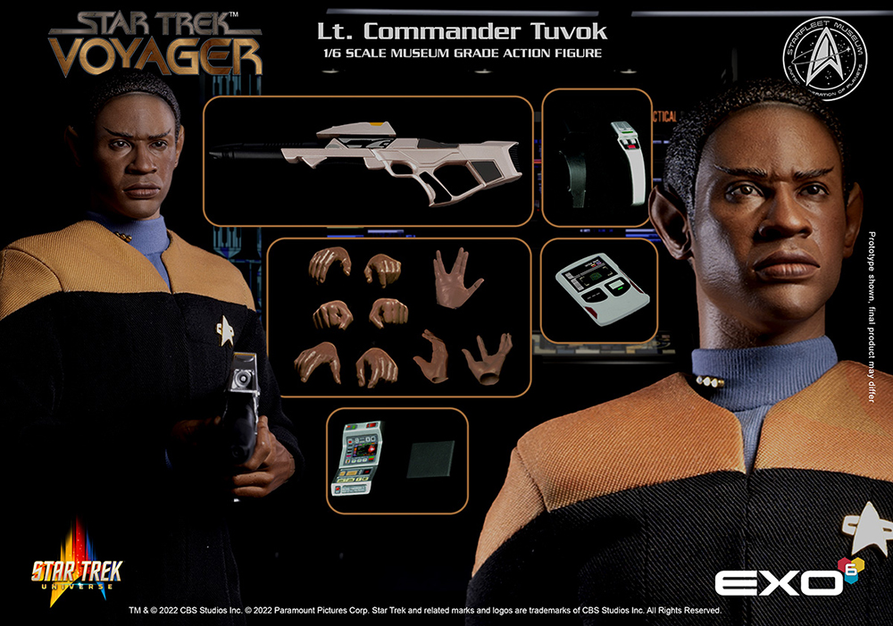 Lt. Commander Tuvok- Prototype Shown