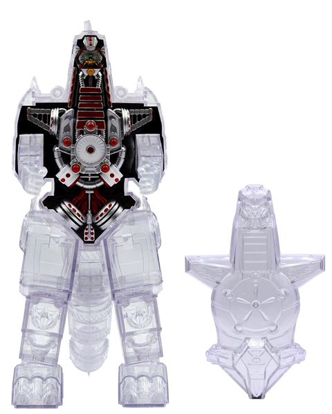 Super 7 Dragonzord (Clear) Action Figure