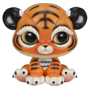 Chibi Pet Series Tiger Statue