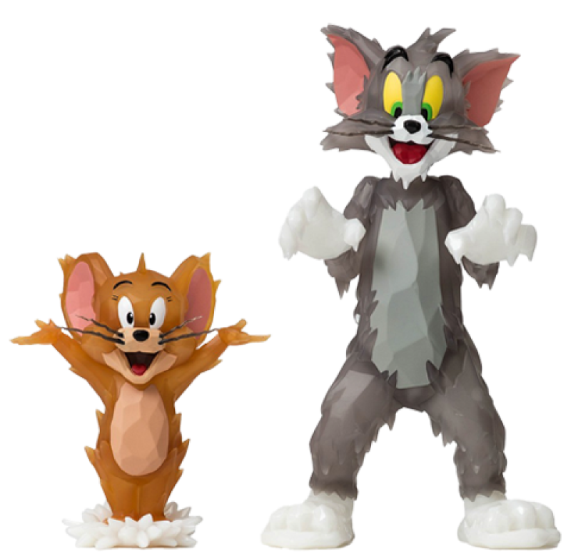 Tom & Jerry - Ice Erosion Figure Designer Toy by Soap Studio