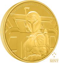 Gallery Image of Bo-Katan Kryze ¼oz Gold Coin Gold Collectible