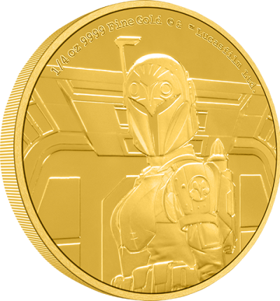 Bo-Katan Kryze ¼oz Gold Coin