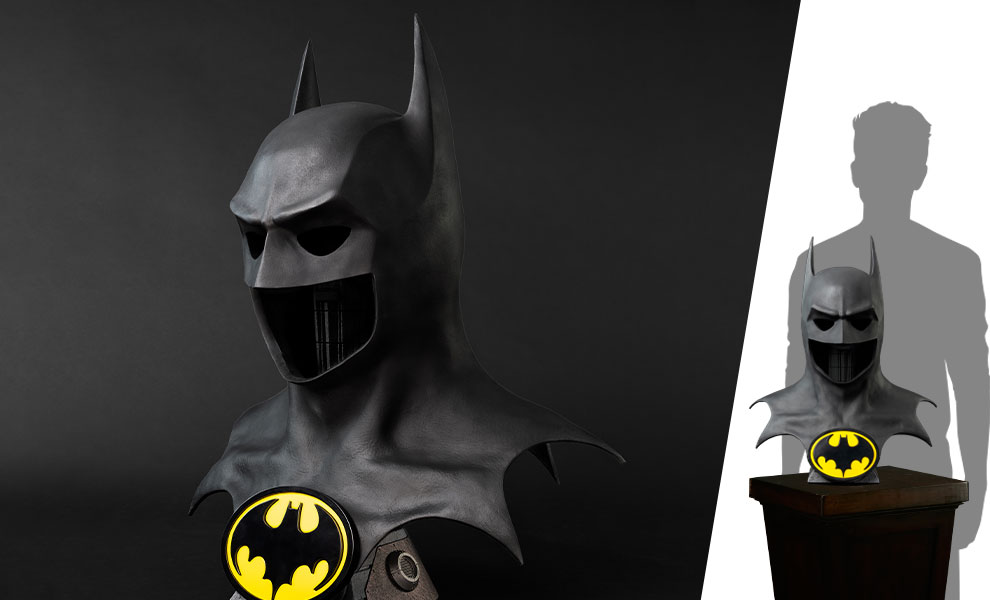 Batman Life Size Cowl Replica by PureArts | Sideshow Collectibles