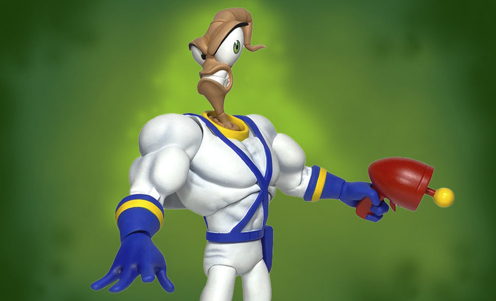 Gallery Feature Image of Earthworm Jim & Snott Action Figure - Click to open image gallery