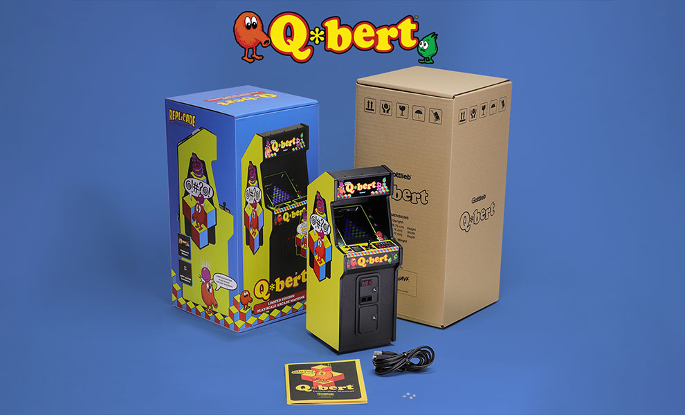 Q*Bert x RepliCade Scaled Replica by New Wave Toys, LLC