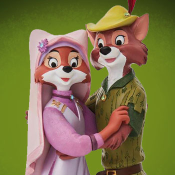 Disney Robin Hood Disney Showcase Rococo Robin Hood Maid Marian 9