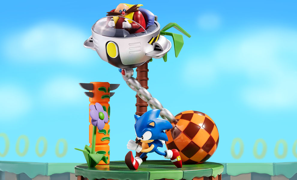 Gallery Feature Image of Official Sonic the Hedgehog 30th Anniversary Statue - Click to open image gallery
