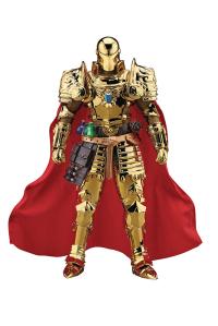 Gallery Image of Medieval Knight Iron Man (Golden) Action Figure