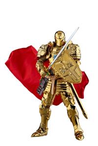 Gallery Image of Medieval Knight Iron Man (Golden) Action Figure
