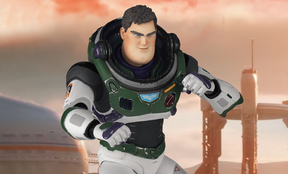 Gallery Feature Image of Buzz Lightyear Alpha Suit Action Figure - Click to open image gallery