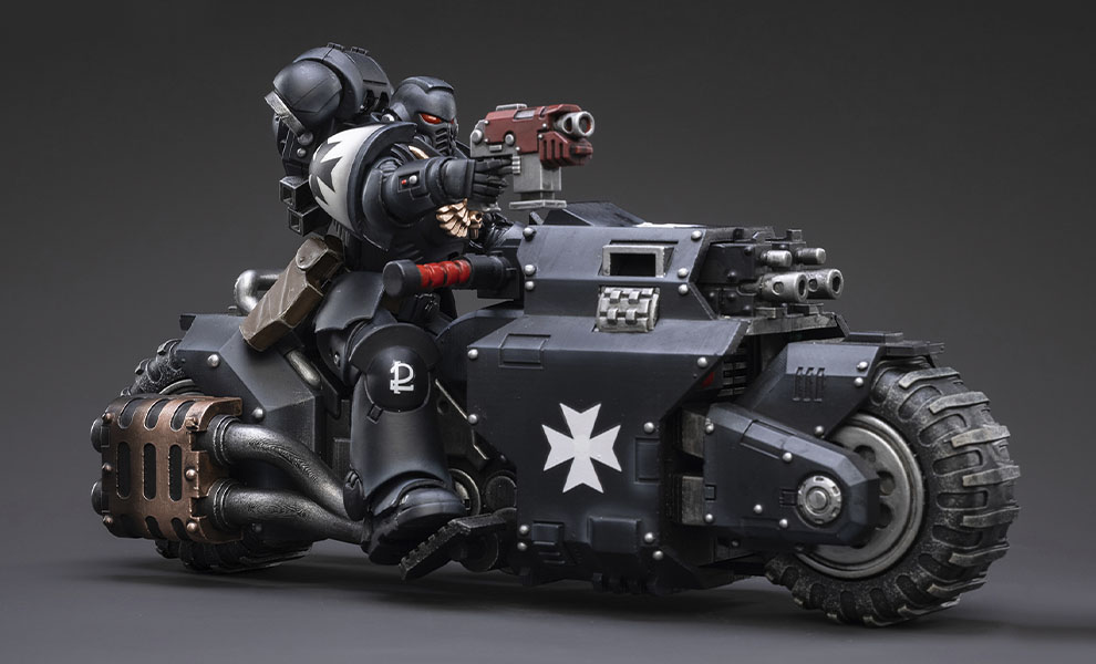 Gallery Feature Image of Black Templars Outriders Bike Collectible Figure - Click to open image gallery