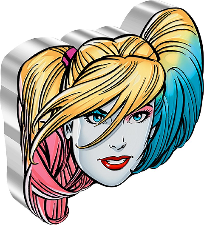 Harley Quinn 1oz Silver Coin Silver Collectible by New Zealand Mint