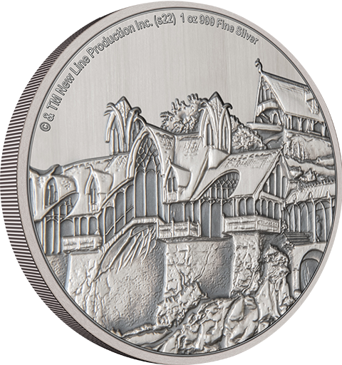 New Zealand Mint Rivendell 1oz Silver Coin Silver Collectible