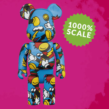 Be@rbrick Pac-Man x Grafflex 1000% by Medicom | Sideshow