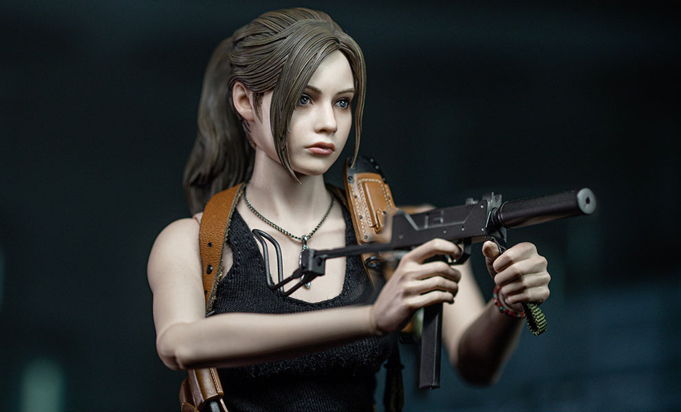 Resident Evil 2 - Claire Redfield (Classic Version) Dam Toys - Machinegun