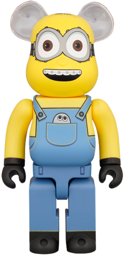 Be@rbrick Dave (Chrome Version) 1000% Collectible Figure by 