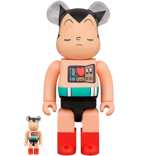 Medicom Toy Be@rbrick Astro Boy (Sleeping Version) 100% & 400% Bearbrick