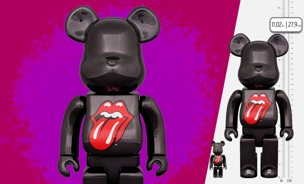 BE@RBRICK BLACK CHROME 100％ ＆ 400％ - roostait.com