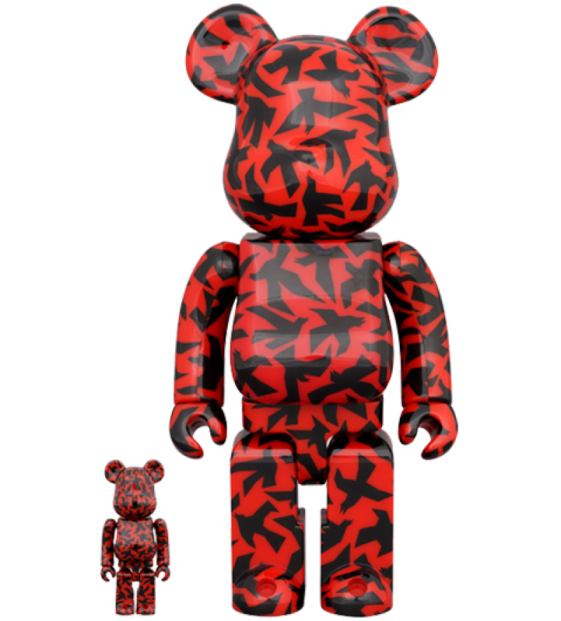 Be@rbrick The Birds 100% and 400％ Bearbrick by Medicom Toy