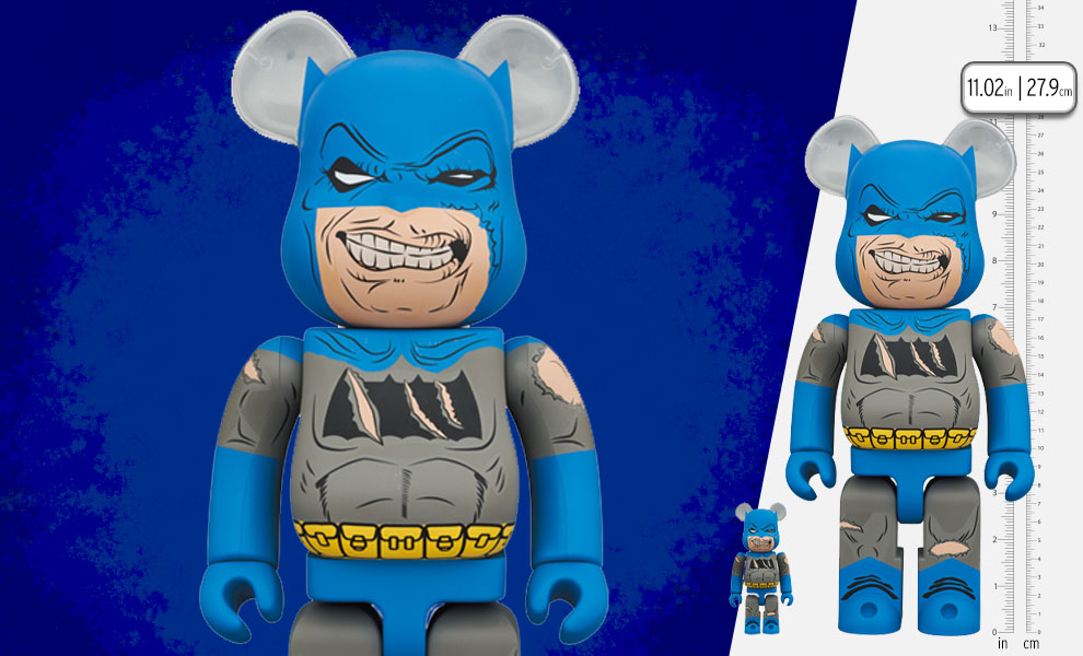 Gallery Feature Image of Be@rbrick Batman (TDKR:The Dark Knight Triumphant) 100% and 400% Bearbrick - Click to open image gallery