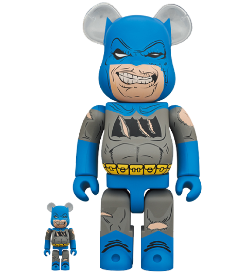 Be@rbrick Batman (TDKR:The Dark Knight Triumphant) 100% and 400% Bearbrick by Medicom Toy