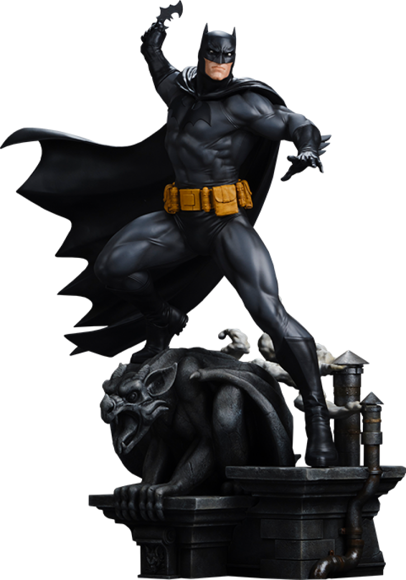 Batman™ (Black and Gray Edition) Quarter Scale Maquette by Tweeterhead