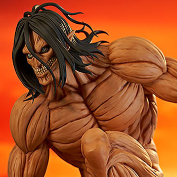 Eren Yeager Attack Titan Version Xl Collectible Figure Sideshow Collectibles