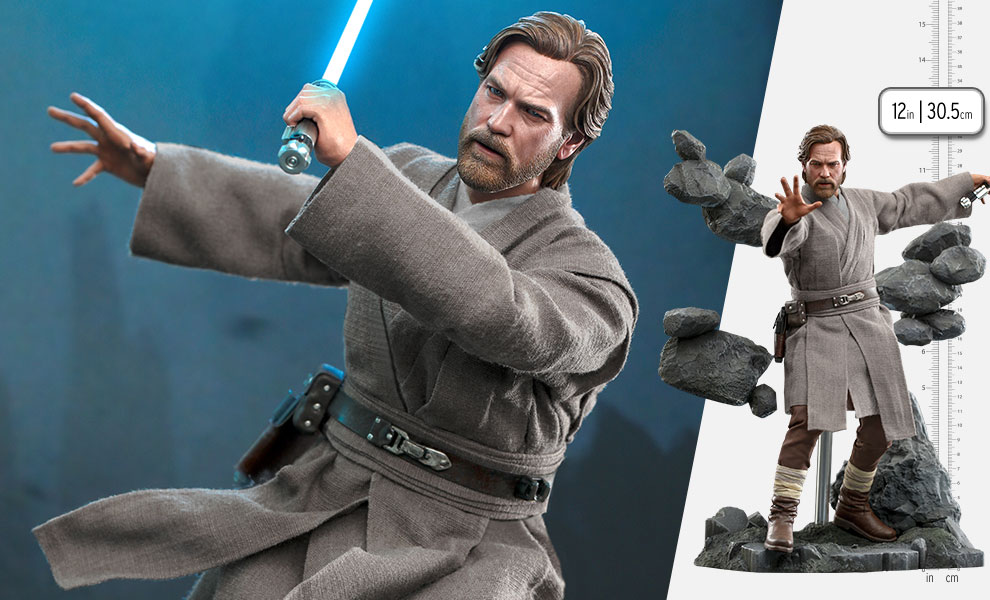 Gallery Feature Image of Obi-Wan Kenobi Sixth Scale Figure - Click to open image gallery