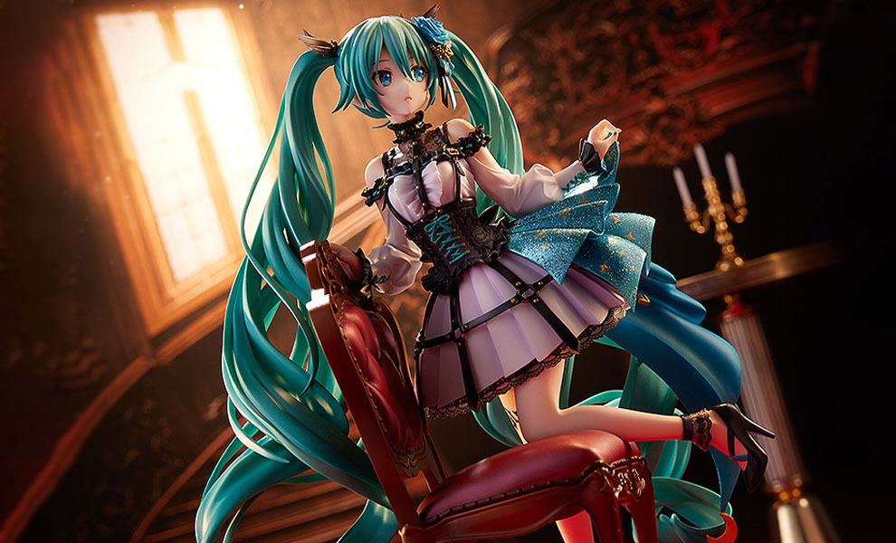 Gallery Feature Image of Hatsune Miku: Rose Cage Collectible Figure - Click to open image gallery