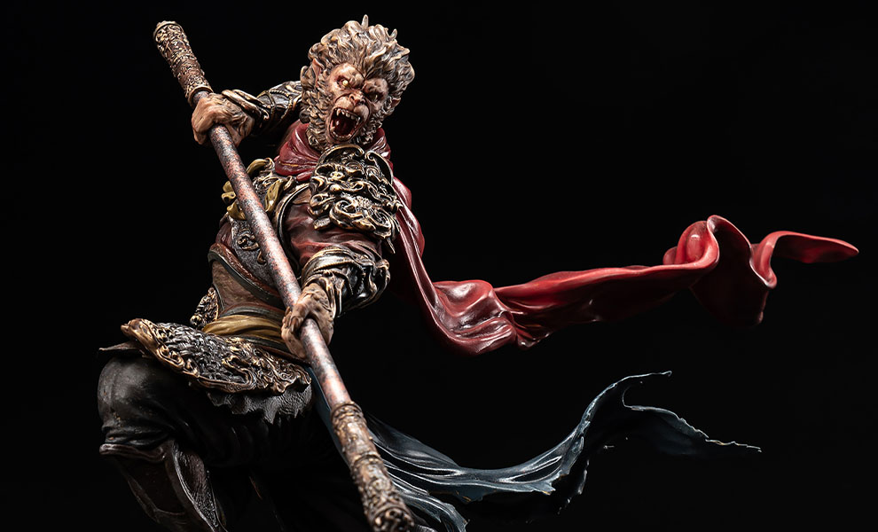 Gallery Feature Image of Monkey King in the Sky Statue - Click to open image gallery
