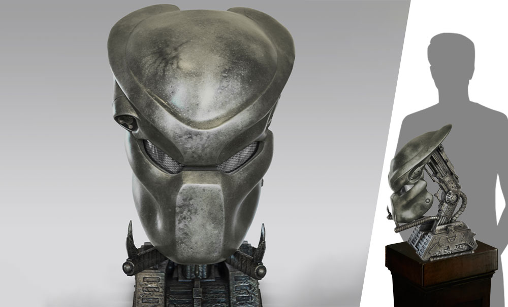 Gallery Feature Image of Predator Bio-Helmet Prop Replica - Click to open image gallery