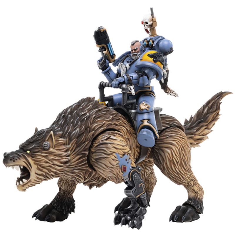 Space Wolves Thunderwolf Cavalry Bjane Action Figure by Joytoy