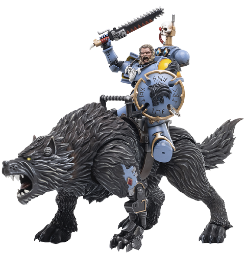 Space Wolves Thunderwolf Cavalry Frode Action Figure by Joytoy