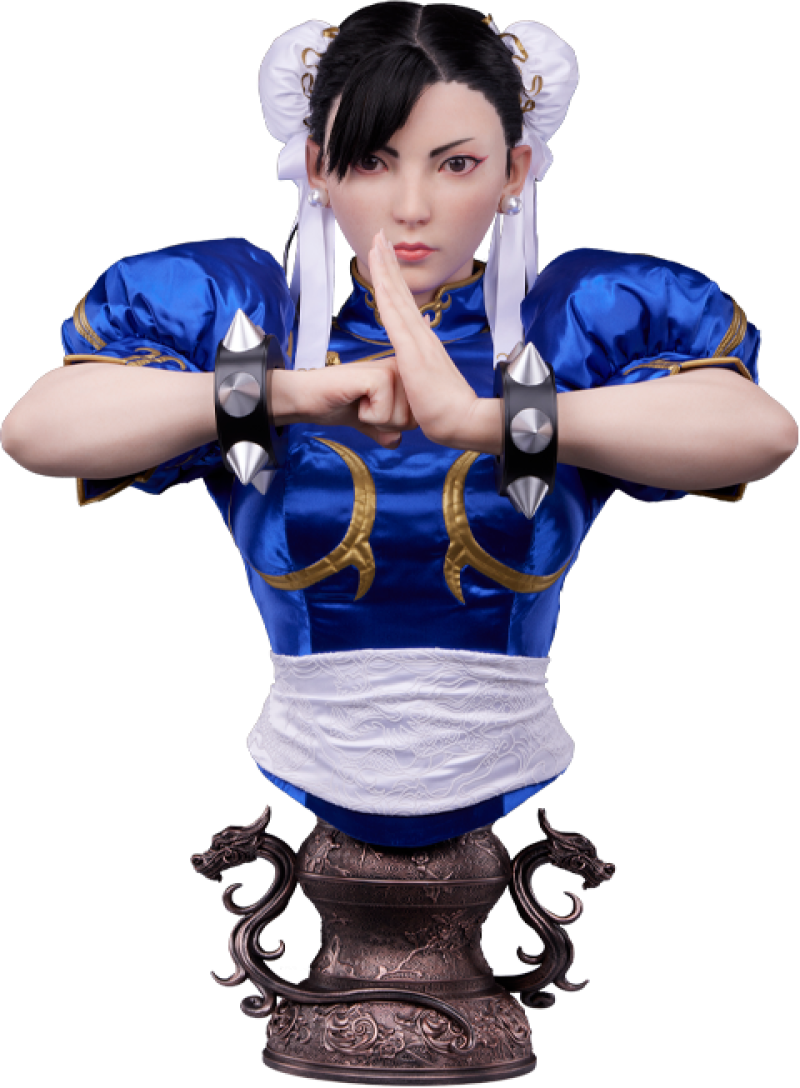 Chun-Li Life-Size Bust by PCS